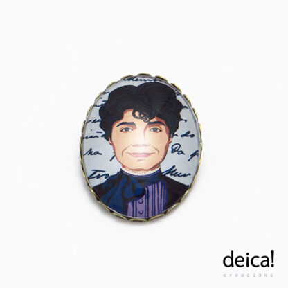 Broche-ovalado-grande-ilustrado-co-debuxo-rosalia-de-castro