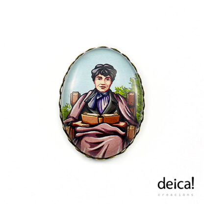 Broche-ovalado-grande-ilustrado-co-debuxo-estatua-rosalia-de-castro